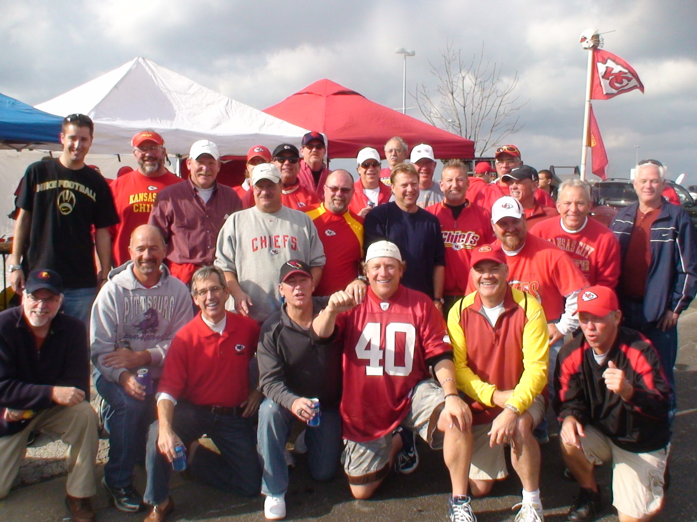 Red Gizzard crew celebrating